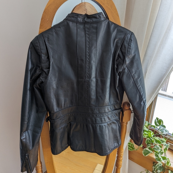 🌵 Vintage - Leather jacket - Picture 2 of 9